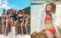 【俾人投訴?】忽然刪水着Po 連詩雅晒40吋長腿唔及姊妹搶Fo
