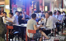 酒吧今起重開 食環署巡查尖沙咀諾士佛臺酒吧區