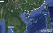 十一國慶前夕 美國5軍機飛越南海