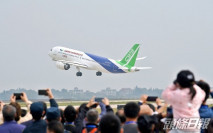 C919國產客機首次公開飛行