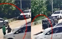 8旬婦坐車前「曬太陽」 遭大懵司機開車捲入車底碾死