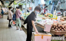 水泉澳邨爆疫 商場街市冷清商戶暫停營業