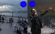 日落慈善Show室內舉行 陳奕迅表現興奮笑住甩嘴