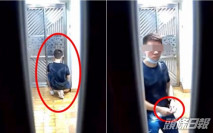 【Juicy叮】麗晶花園賊人疑圖「爆格」 撬閘開鎖事敗被攝