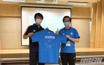 黃金寶領體育節大使訪校 為復課學生打氣