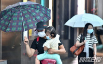 天文台發出紅色暴雨警告信號