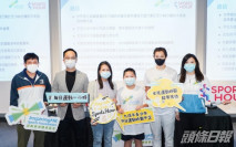 歐鎧淳江旻憓鼓勵青年齊運動