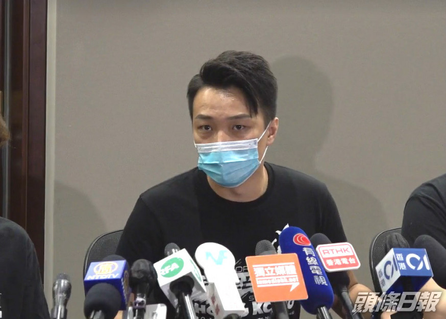 民陣召集人岑子杰。社民連facebook截圖