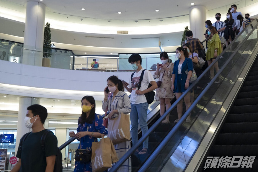港、陸、日、韓、新加坡商務客7月1日起可入境泰國。AP資料圖片