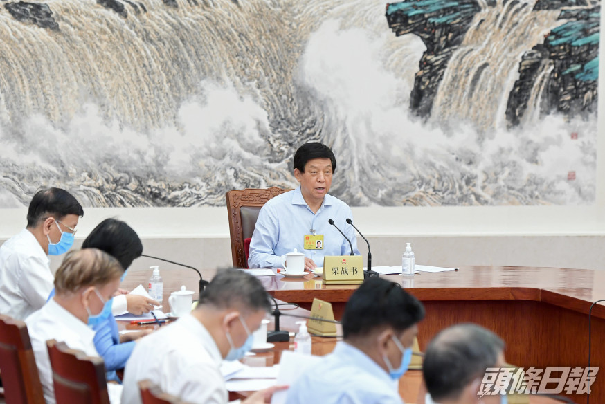 全國人大常委會表決通過港區維護國家安全法。新華社