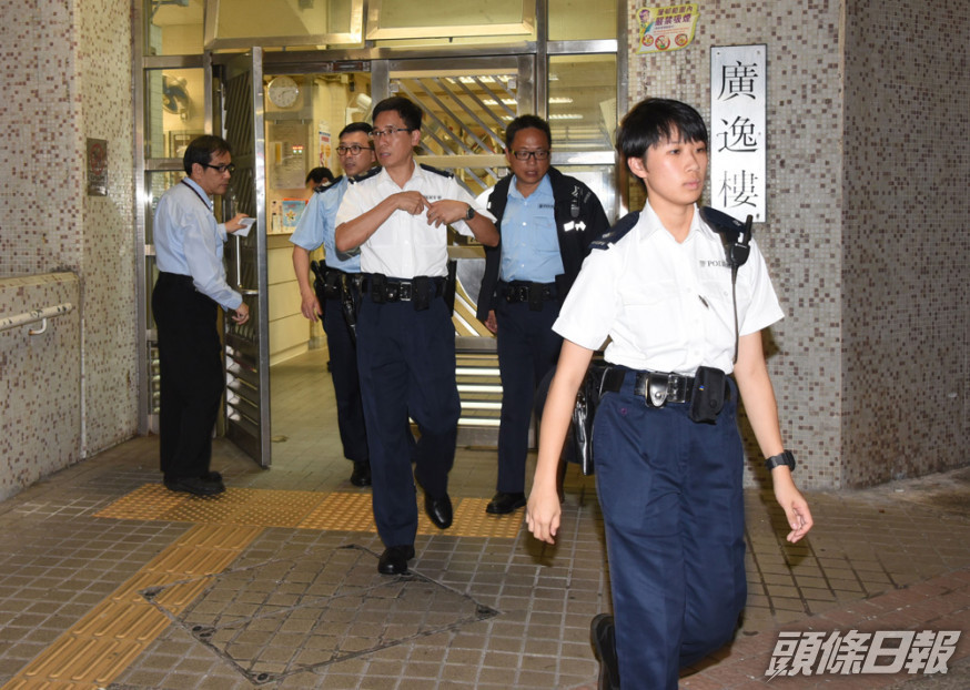 廣田邨廣逸樓。 資料圖片