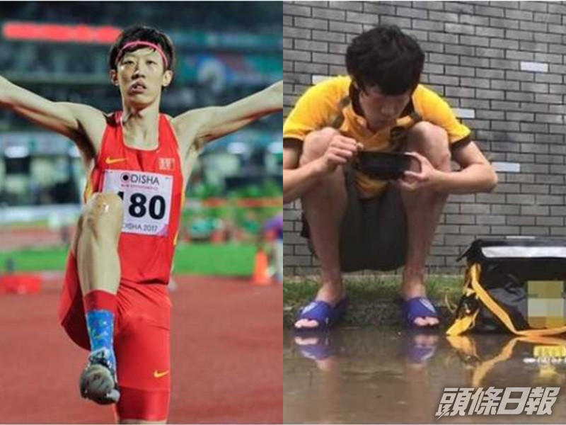 內地知名跳高運動員張國偉。網圖