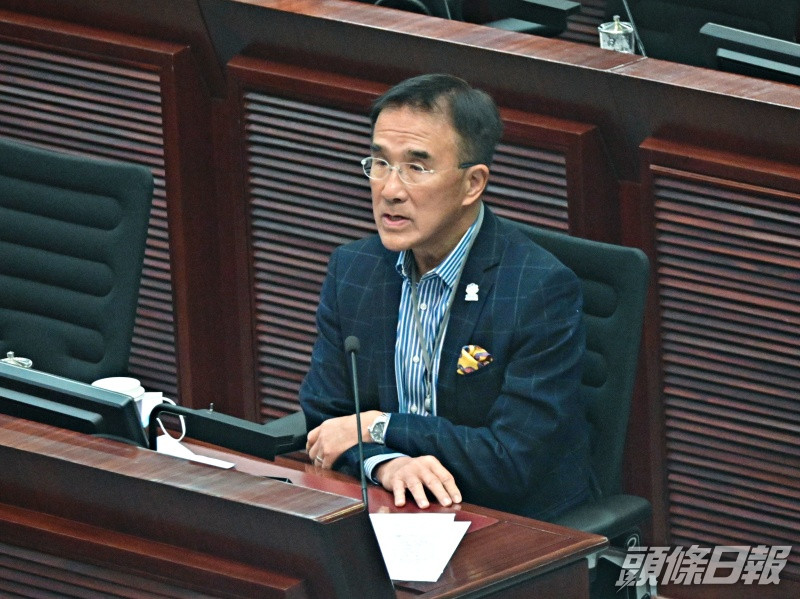 田北辰認為立法會應由原班人馬運作。資料圖片