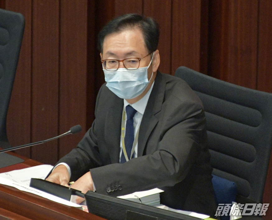 陳健波指,支持盡快召開財委會特別會議。資料圖片
