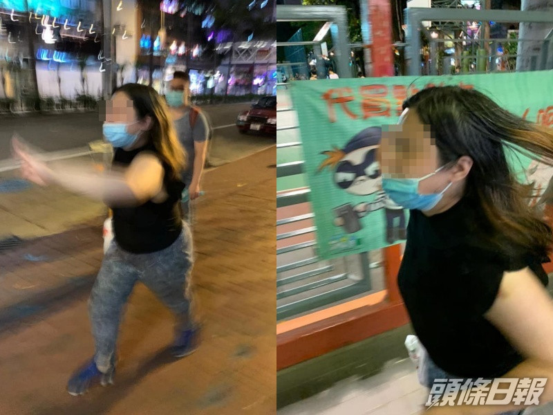 大媽噴口水後狂跑。巴打絲打 Facebook Club