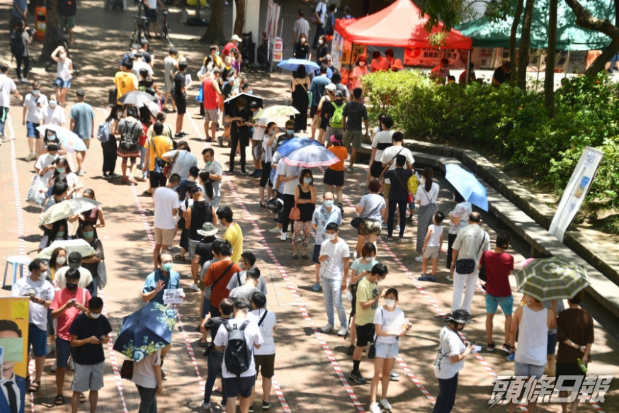 各區競爭激烈,結果最快今日黃昏時分公布。陳浩元攝