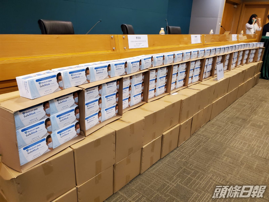 涉案問題口罩。