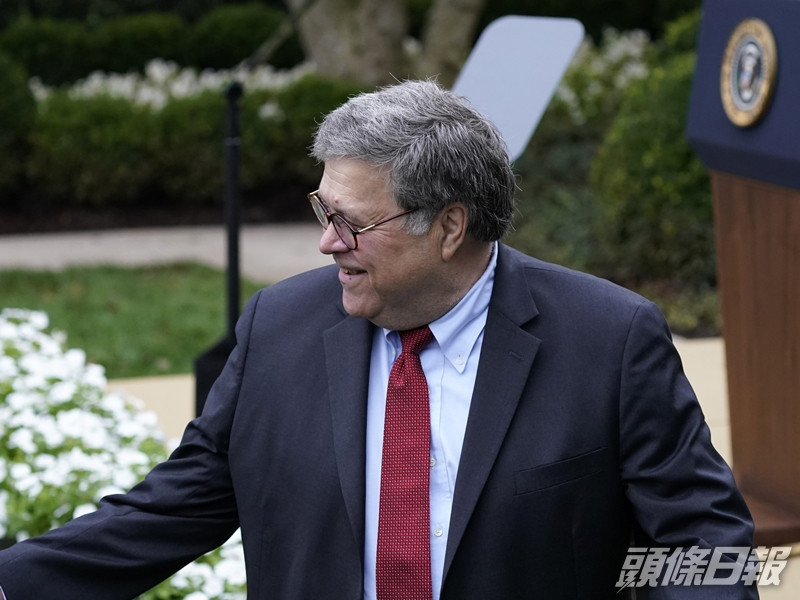 巴爾被批無時無刻都為總統的政治利益服務。AP