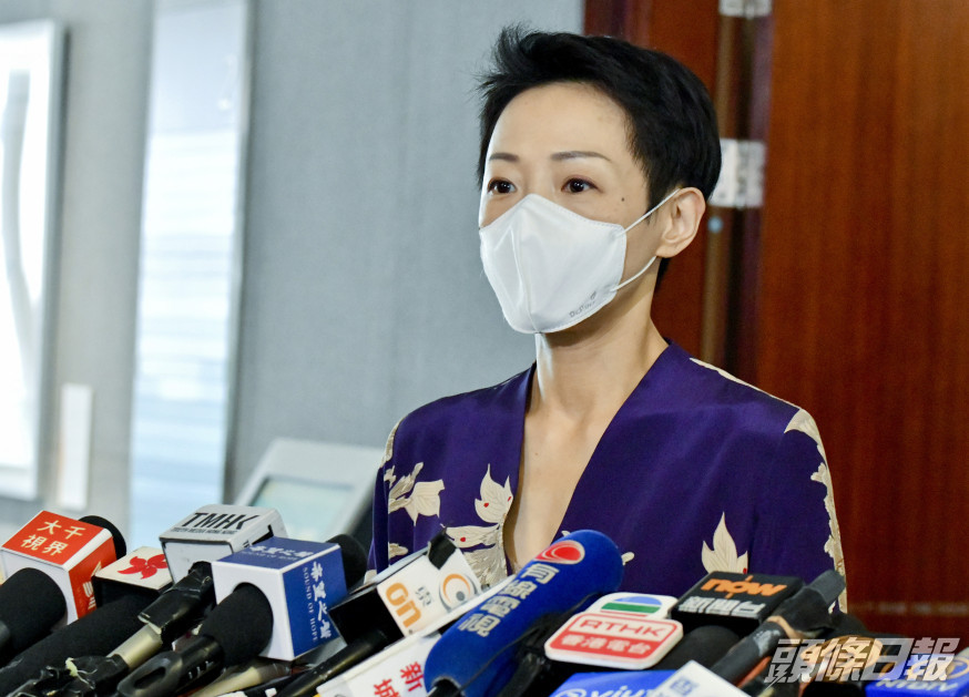 陳淑莊說,事前完全無收過這些組織要解散的消息。 資料圖片