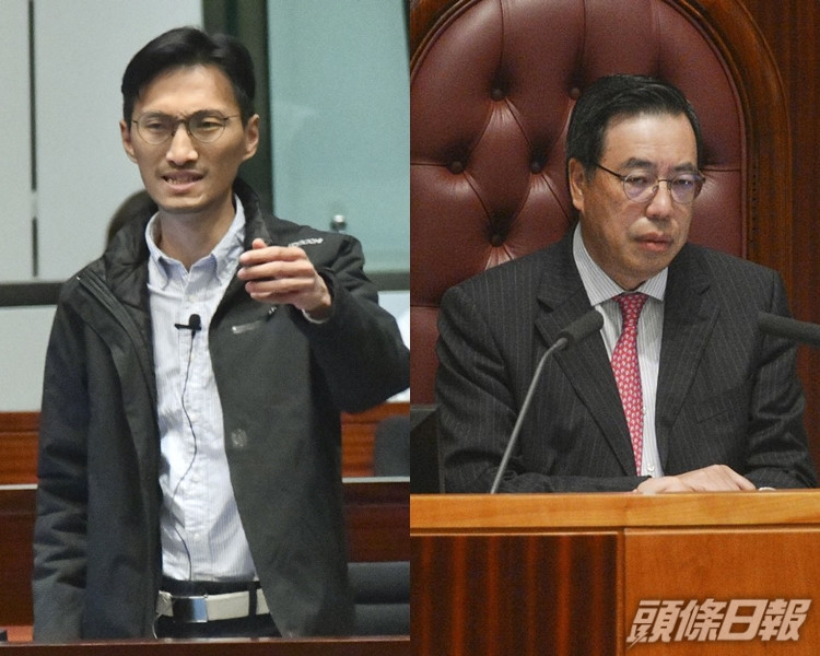 朱凱廸(左);梁君彥(右)。 資料圖片