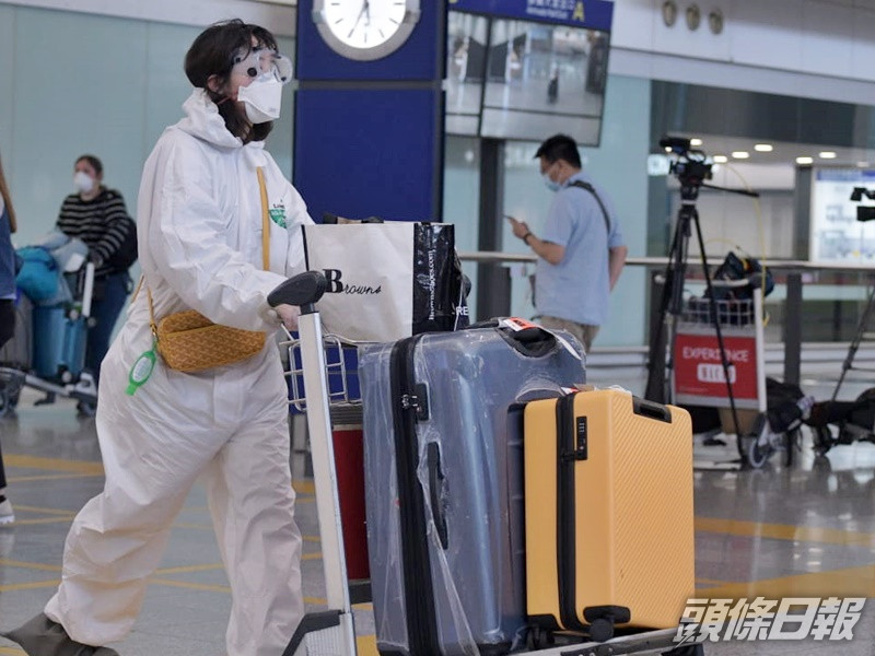 本港昨日新增23宗新冠肺炎確診個案,輸入個案佔上19宗。資料圖片
