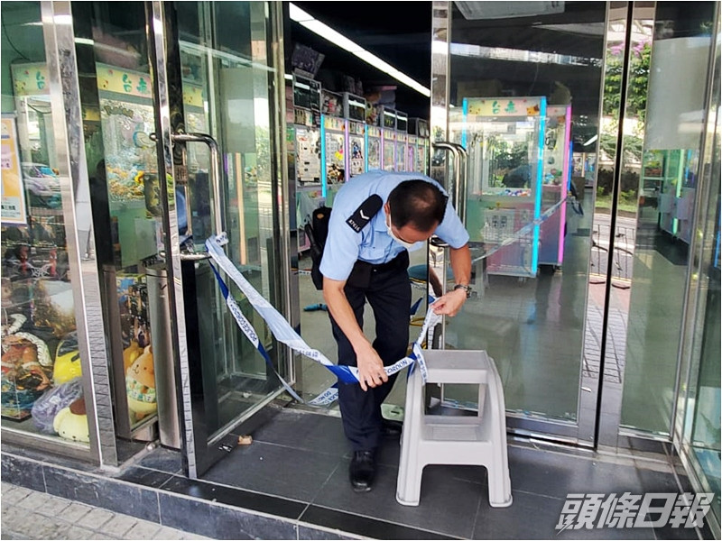 警方封鎖現場調查。