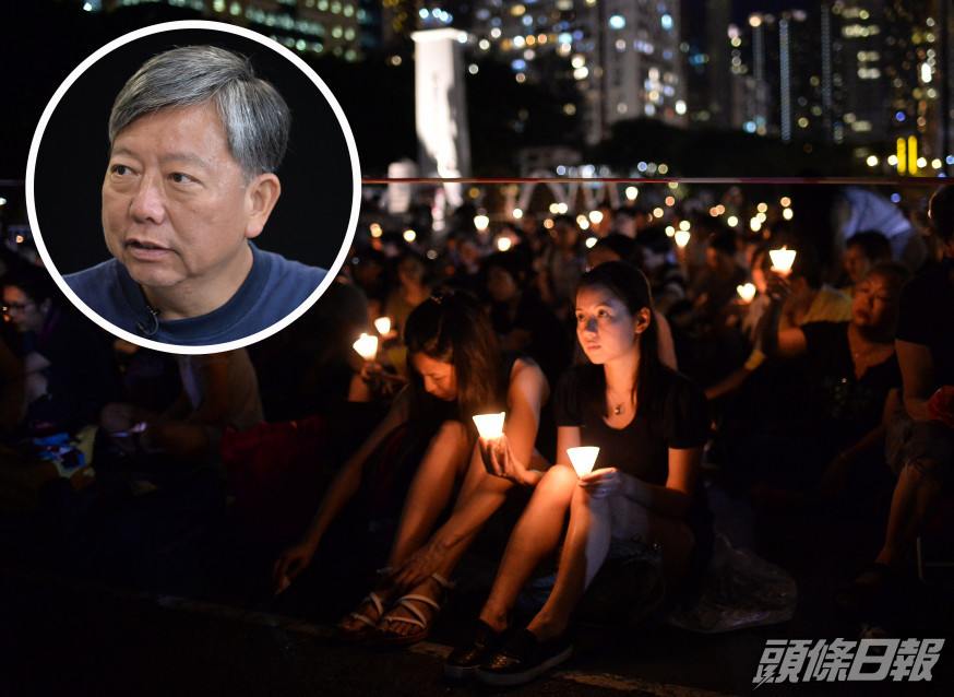 李卓人指支聯會將繼續「結束一黨專政」口號。 資料圖片