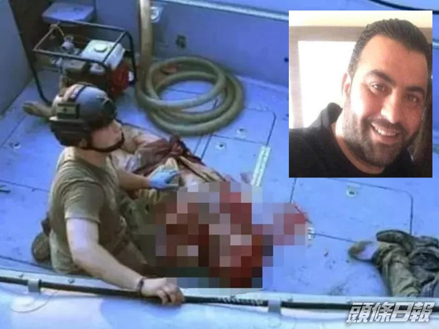 貝魯特男子被炸飛落海,遍體鱗傷漂浮逾30小時奇迹獲救。(網圖)