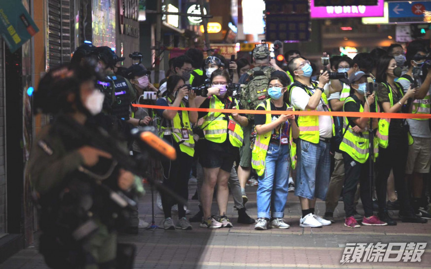 警方修訂傳媒代表的定義。資料圖片