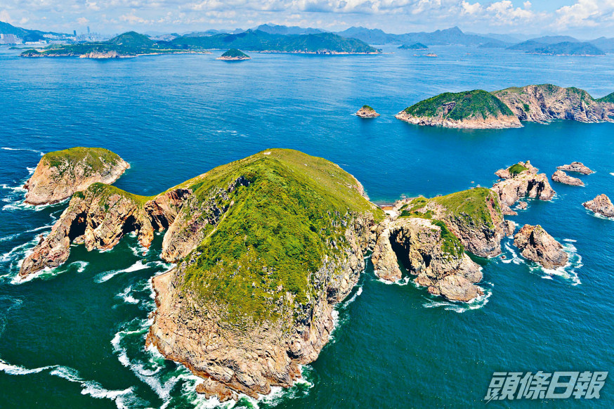 果洲群島景色優美,是潛水熱門勝地。