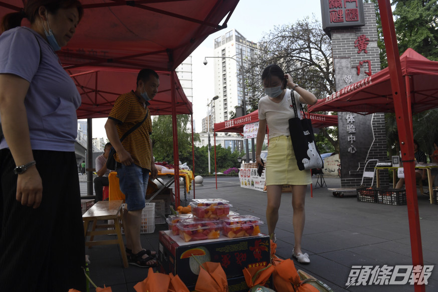 內地積極推動「地攤經濟」。新華社資料圖片
