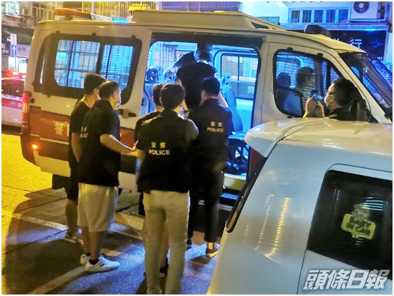 被捕人士。