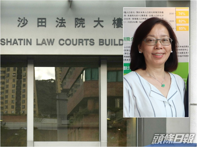 徐若萍(小圖)獲准保釋外出。資料圖片