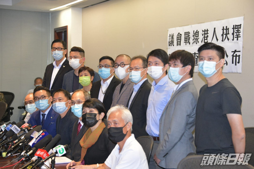 胡志偉表示去留決定艱難,希望守住議會戰線,為民發聲。