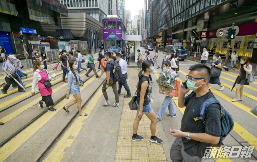 調查指本港千萬富翁有近50.4萬人。 資料圖片