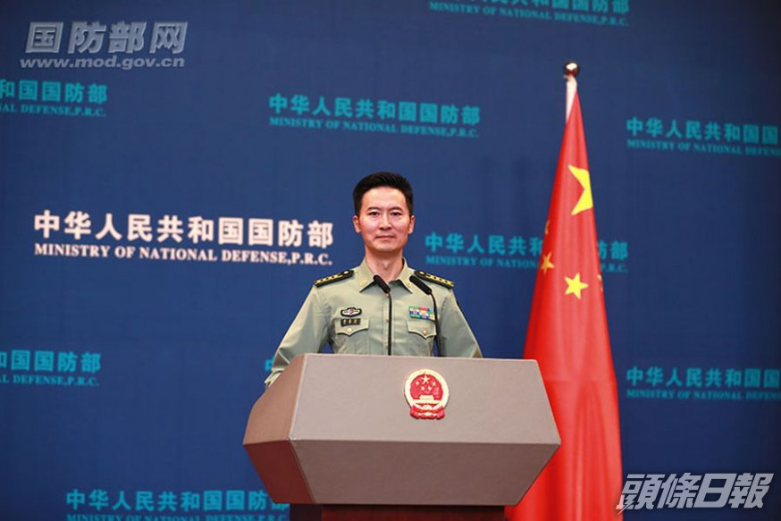 國防部發言人譚克非。 國防部圖片