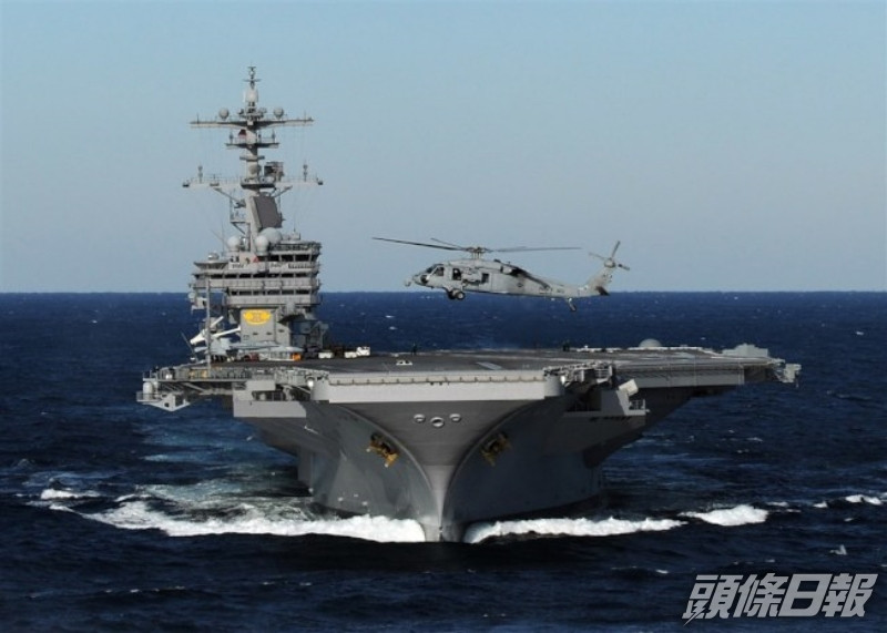 「布殊號」(USS George H.W. Bush)。網圖