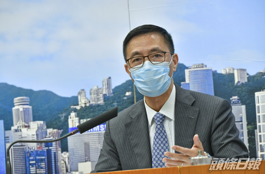 楊潤雄指,築人鏈活動與某些口號帶有強烈的政治信息,學校亦應予以勸止。 資料圖片