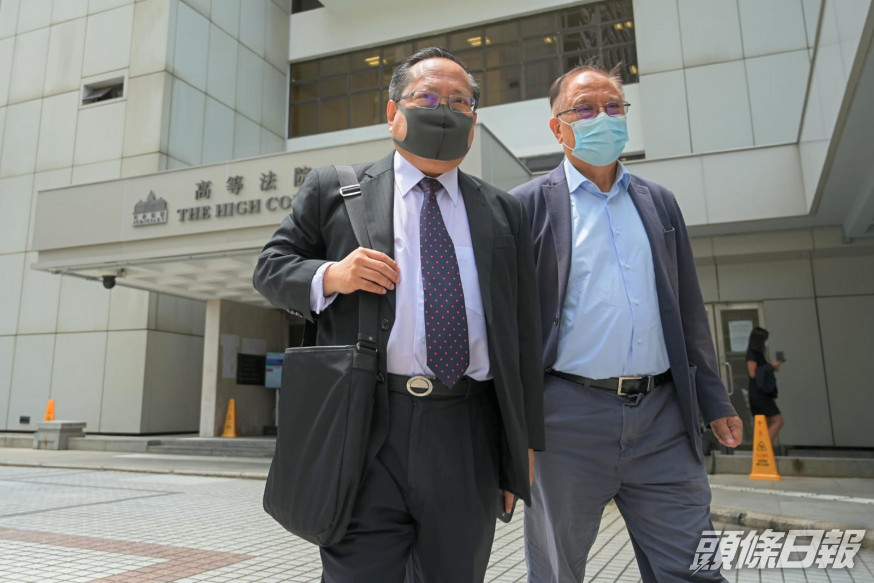 何俊仁和楊森。