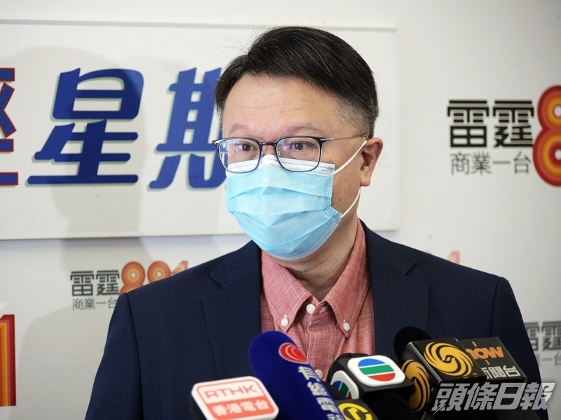 許樹昌認為實行全港逾700萬市民檢測有難度,需配合「居家令」才有效。資料圖片