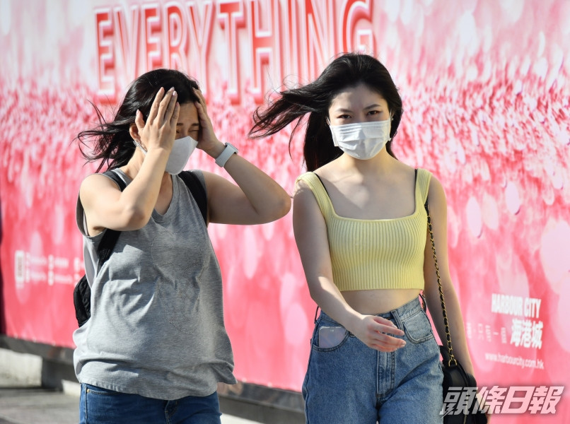 天文台預料本港地區今日大致天晴。資料圖片