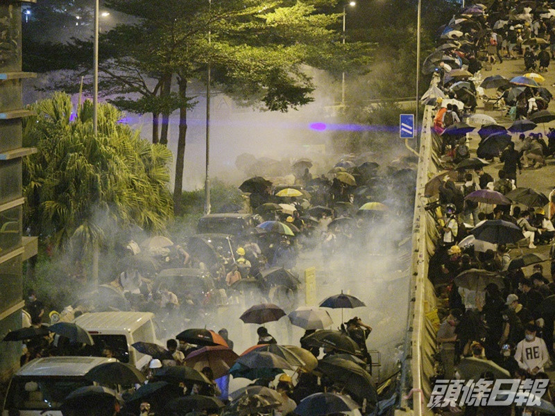 刑事案件數目因反修例示威事件而急劇增加。資料圖片