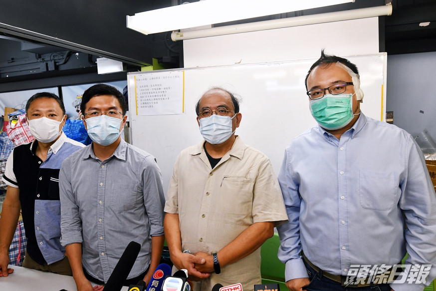 民主動力及香港民研公布點票結果。