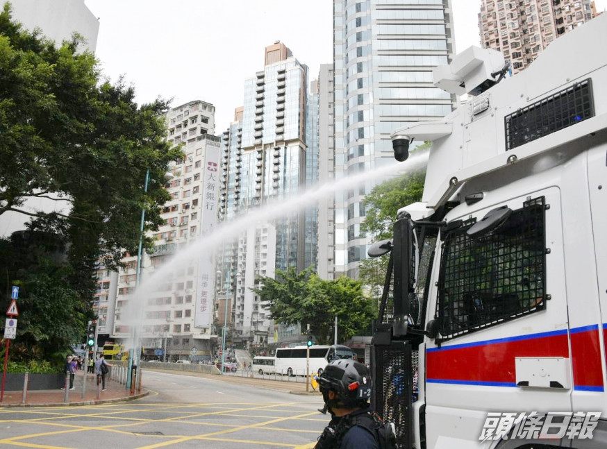 【國安法】記協譴責警以水炮車等武力襲擊新聞記者