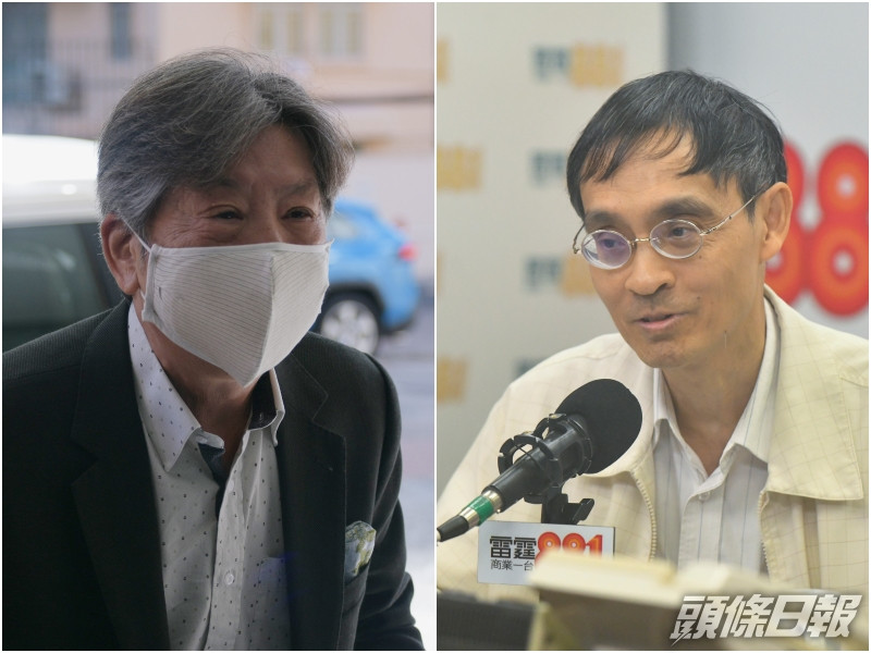 湯家驊(左)、陳弘毅(右)。資料圖片