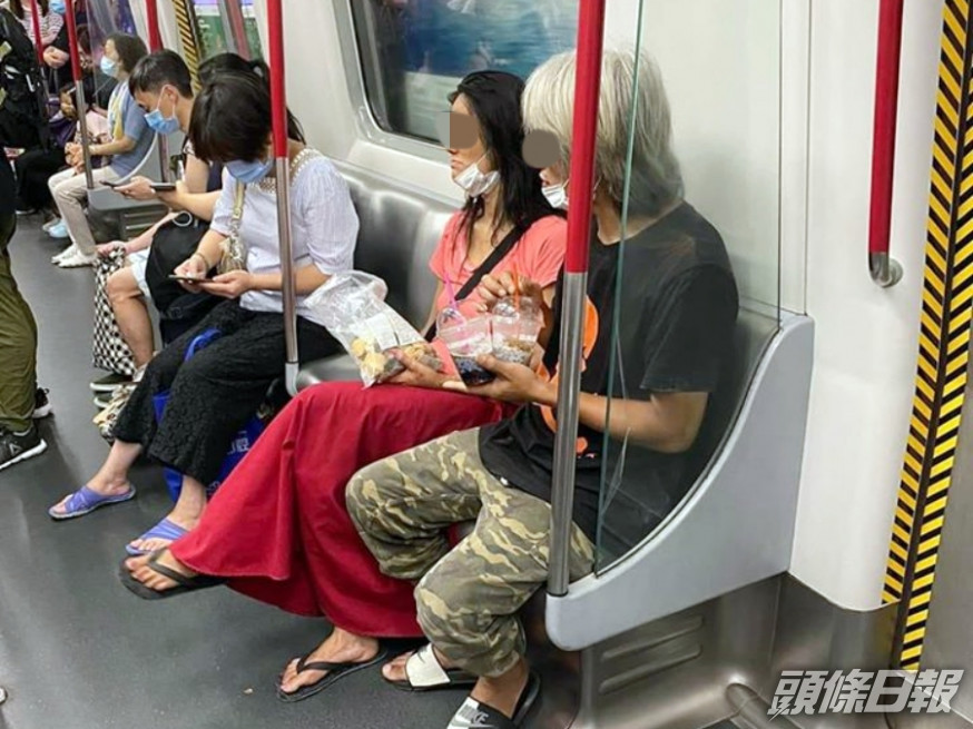 「唔戴口罩舉報區」FB圖片。