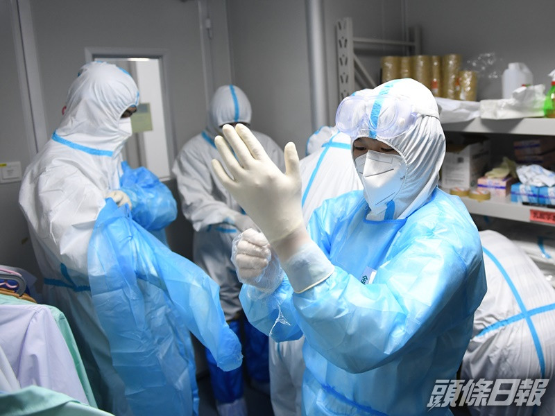 北京市不斷提升核酸檢測能力擴大檢測範圍。新華社