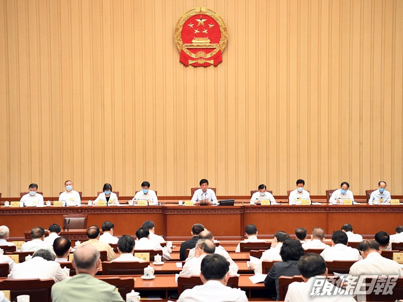 十三屆全國人大常委會第十九次會議在北京人民大會堂昨日閉幕。新華社資料圖片