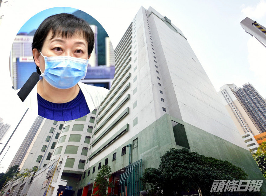 張竹君指34歲女患者於葵涌嘉里物流溫控貨倉工作,有兩名同事的測試結果呈弱陽性。