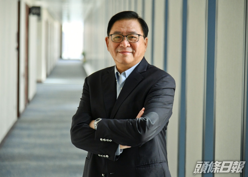 經民聯副主席林健鋒促請政府,盡快推出第三輪防疫抗疫基金。蔡建新攝